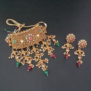 Véritable création cuivre collier ensemble FBB0137A AD pierre tour de cou ensembles de bijoux fins - Product Image 1