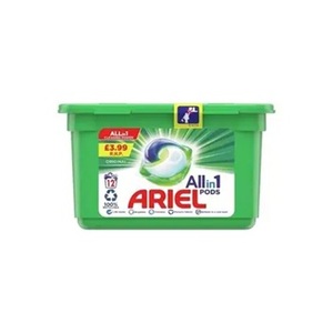 Cápsulas de detergente líquido Ariel Original Todo en Uno, 51 lavados - Product Image 2