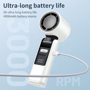 XKC 2026 Nouvelle Arrivée Ventilateur Portable Pliable à Grande Vitesse avec Logo Personnalisé Rechargeable pour Refroidissement de Poche - Product Image 4