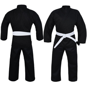 2025 mejor edición hombres mujeres MMA ropa deportiva manga larga Karate uniforme transpirable Jiu Jitsu uniformes traje de 2 piezas - Product Image 1