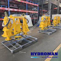 Pompa Pasir Submersible Hydroman Stainless Steel dengan 2 Pemotong Samping untuk Lumpur Padat