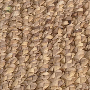 Alfombra tejida de jacinto de agua, alfombras decorativas hechas en Vietnam, material ecológico para decoración del hogar, venta al por mayor - Product Image 2