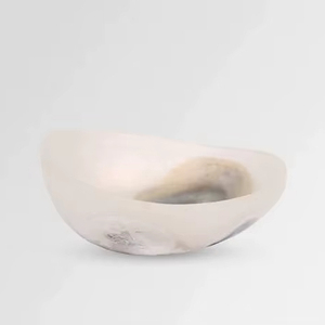 Bol biologique en résine blanche sculpté ensemble de bols de service jetables non revêtus écologiques cadeau d'affaires de Style américain maison - Product Image 1