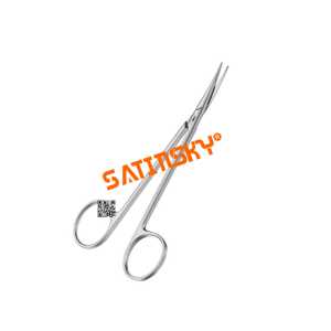 Tijeras neuroquirúrgicas de acero inoxidable para microcirugía de 22 CM fabricadas con AISI 420 de fuente de buena reputación - Product Image 2