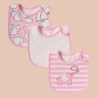 Bavoirs pour bébé fille, fabricant, polyester/coton doux, écologiques, antibactériens, silicone, motif floral, bavoirs pour nourrissons, design mignon