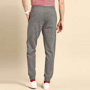 Vente en gros Vêtements de sport légers et décontractés Pantalons de jogging pour hommes foncés Utilisation hivernale Coupe-vent 100% coton Respirant et écologique pour - Product Image 3