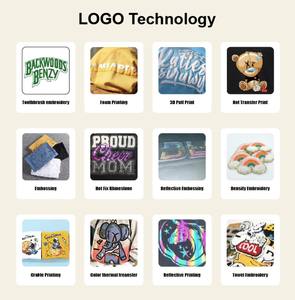 Sudadera con capucha de felpa francesa de gran tamaño para hombre, ligera, transpirable, de algodón, Unisex, impresión 3D Puff, logotipo personalizado, venta al por mayor, talla grande - Product Image 6