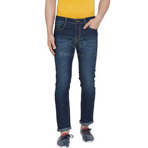 Pantalon en jean décontracté sur mesure pour hommes, style unique avec votre propre design, délavé léger et foncé à vendre - Product Image 1