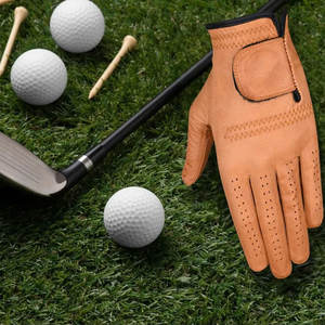 Nouvel arrivage de gants de golf souples de haute qualité Offre Spéciale légers personnalisés nouveau style meilleure vente de gants de golf en cuir véritable - Product Image 6