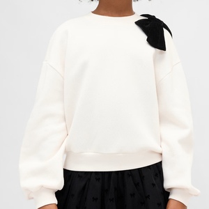 Sudadera de Alta Calidad para Niños, Colección de Invierno, Precio Económico, Moderna, Cómoda y Transpirable, Blanca y Elegante - Product Image 2