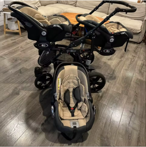 NUEVA VERSIÓN PARA LA UE, Cochecito Trippy Nuevo para Bebés Gemelos o Trillizos, Fácil de Plegar, Compacto - Product Image 1