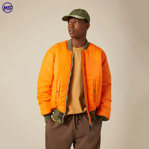 เสื้อแจ็คเก็ตกันลมสำหรับผู้ชาย,เสื้อกันหนาวบอมเบอร์แจ็คเก็ตสไตล์ใหม่ - Product Image 5