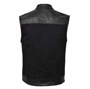 Veste en cuir au design nouveau avec broderie de logo imprimée unisexe vente en gros bon marché - Product Image 2