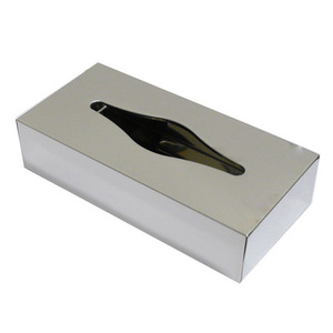 High Quality <b>Black</b> Metal Wired <b>Tissue</b> Box Stylish Landscape Square Carrying Design - Product Image 5