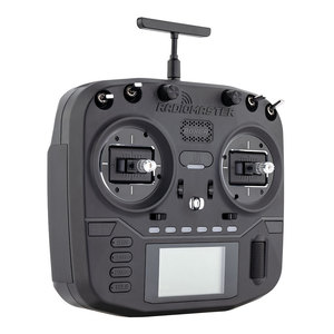 Radiocommande noire avec écran et cardans réglables pour le contrôle de drones FPV - Product Image 4