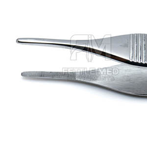 Pinzas Adson para Tejidos de 12 cm 1x2, Instrumento Quirúrgico de Acero Inoxidable, Pinzas Adson Médicas para Tejidos - Product Image 6