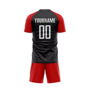 Tenues d'entraînement de football pour hommes à séchage rapide, logo et design personnalisés, uniformes avec service OEM, vente en gros d'uniformes de football pour hommes - Product Image 3