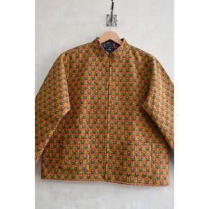 Veste matelassée réversible artisanale pour femme en coton tissé, imprimé floral écologique, avec doublure en coton, idéale pour l'hiver - Product Image 2