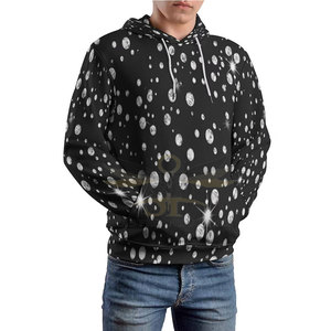 Offre Spéciale nouveauté sweats à capuche en strass pour hommes style unique sweats à capuche en strass respirants dans le meilleur matériel - Product Image 3