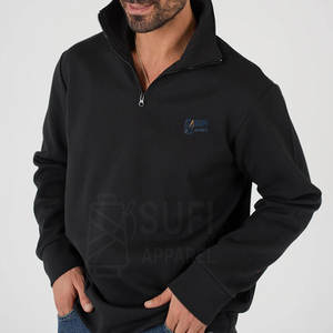 Sudadera Casual de Invierno para Hombre, Cierre de Cremallera, Manga Larga, Color Sólido, 100% Algodón, Cómoda - Product Image 6