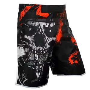 Shorts de combat MMA personnalisés 2025 pour hommes, sérigraphie, 100% polyester, 240g, équipement BJJ, technique lavée, marque personnalisée, service OEM - Product Image 1