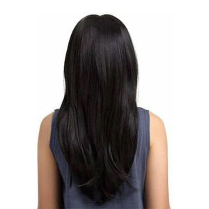 Perruques en dentelle pour femmes de qualité supérieure Bangladesh personnalisable aspect naturel doux artisanat de haute qualité-droite vague profonde longue - Product Image 1