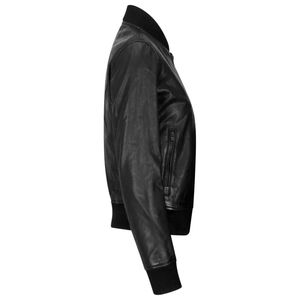 Chaqueta de Motociclista de Piel de Oveja 100% Genuina, Hecha a Medida, de Primera Calidad para Mujer, Ecológica, Resistente al Viento, Elegante y con Calefacción - Product Image 4