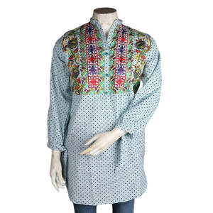 ชุดจัลบะปักลายสำหรับผู้หญิง - หลายสี - Product Image 2