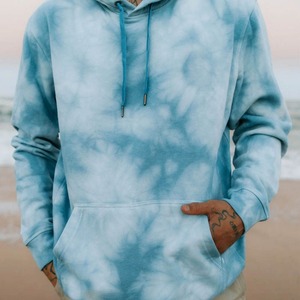 OEM de haute qualité 100% coton Tie Dye à capuche chaud hiver pull avec logo personnalisé respirant et à la mode prix de gros - Product Image 2