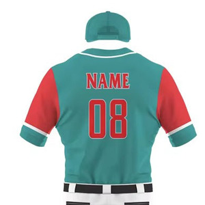 Uniforme de Softbol de Secado Rápido, Transpirable, Antibacteriano, que Absorbe la Humedad, Camiseta de Béisbol con Botones, Jersey con Impresión Personalizada para Adultos - Product Image 6