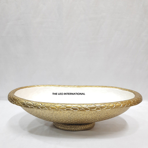 Tazón de Color Plateado, Aluminio, Hierro, Metal, Alambre Negro, Artículos de Mesa de Cocina Elegantes, Tazón Decorativo Moderno para el Hogar - Product Image 6