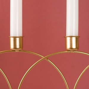 Prix de gros Bougeoir de luxe pour la maison Décoration Nouveau design Fait à la main Nouveau style de bougeoir de Noël Argent - Product Image 3