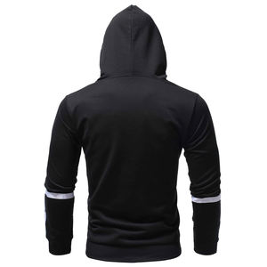 Pull en polyester/coton épais 180gsm coupe régulière haute qualité écologique anti-boulochage Streetwear brodé sans sweat à capuche - Product Image 3