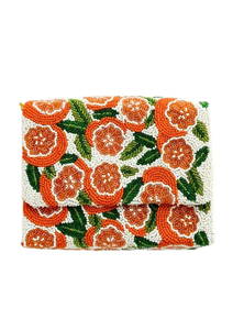 Travail manuel fabriqué fantaisie perlé broderie rose et blanc JOLLY sac à main avec un look de bijoux et à la mode par MD HANDICRAFTS - Product Image 6