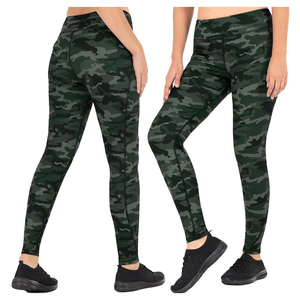 Leggings à séchage rapide multicolores à étiquette personnalisée pour femmes, confortables avec un prix de taille moyenne - Product Image 2
