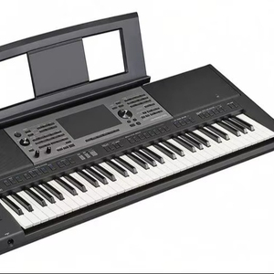 Pianoforte Digitale 61 Tasti con Arrangiatore di Musica Mondiale, 210 Nuove Melodie, Controller Joystick Assegnabile/PSRA5000 con Altoparlante Integrato - Product Image 1