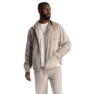 แจ็คเก็ตหนังวินเทจสไตล์วาร์ซิตี้สำหรับผู้ชาย  คอตั้ง  ติดซิป  รักษ์โลก  ทรงเข้ารูป  สไตล์ลำลองสำหรับทำงาน  ใส่ได้ในช่วงฤดูใบไม้ร่วง - Product Image 5