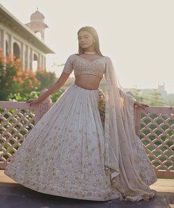 Vestido de Eid de Georgette al por Mayor con Bordado - Product Image 2