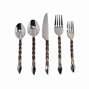 Wholesale Factory Direct <b>Stainless</b> <b>Steel</b> <b>Cutlery</b> Set-Knives Spoon Fork Flatware for Weddings and Dinners for Restaurants - Product Image 6