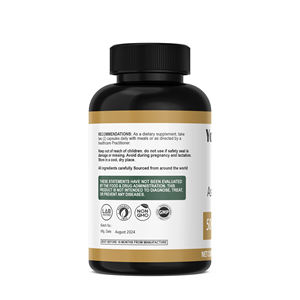 Cápsulas de extracto de Ashwagandha Cápsulas hebrales de AshwagandhaPersonalizar Cápsulas de Ashwagandha de etiqueta privada - Product Image 6