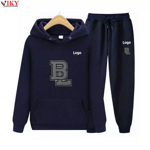 Ensemble de survêtement pour homme en chenille brodée, sweat à capuche et pantalon, vêtements de sport décontractés, nouvelle collection automne - Product Image 3