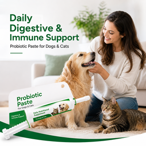 Suplemento Probiótico Profesional para Mascotas en Gel, para <span class=keywords><strong>el</strong></span> Bienestar Digestivo, Pasta para la Salud Intestinal de Perros y Gatos con Enzimas Digestivas, 30 ml - Product Image 2