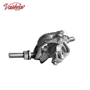 Abrazadera de andamio giratoria de acero de material Q235 con acoplador de ángulo recto de 90 grados tipo prensado embalado en bolsa - Product Image 6