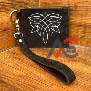 กระเป๋าใส่เหรียญหนังกลับแท้สำหรับรองเท้าบู๊ตกระเป๋าสตางค์มีขนาดเล็กสินค้ามาใหม่ทันสมัยขายดีกระเป๋าใส่เหรียญใช้ได้ทั้งชายและหญิง - Product Image 1