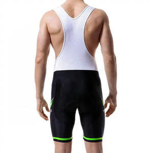 Cuissard à bretelles rembourré pour homme, collant de compression respirant, protection solaire et UV, cuissard et collant de cyclisme - Product Image 5