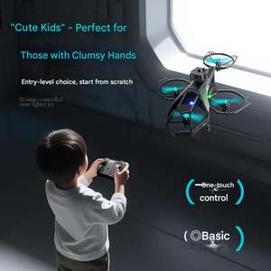 Avión de Control Remoto 4DRC V35 - Mantenimiento de Altitud, Evitación de Obstáculos, Helicóptero No Tripulado Duradero, Hecho en China - Product Image 3