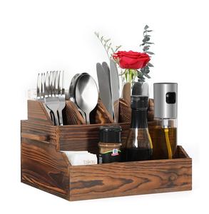 Top en vente ustensiles de cuisine décoratifs en bois porte-cuillère organisateur à vendre armoire, porte-épices conception personnalisée - Product Image 2
