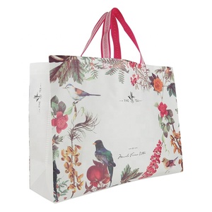 Customizable Pattern Non-Woven <b>Fabric</b> Shopping <b>Bag</b> with PP Webbing Handle and Large Size - Product Image 2