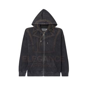 Nuevas Sudaderas con Capucha de Moda para Hombre, Producto Original de Material Genuino, Mezcla de Algodón, Sudadera con Cierre y Capucha, Precio al por Mayor OEM/ODM - Product Image 5