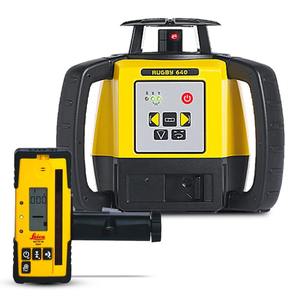 Laser rotatif Leicaaas 640 (LG6005989) à faisceau rouge avec récepteur numérique RodEye 160 - Product Image 1